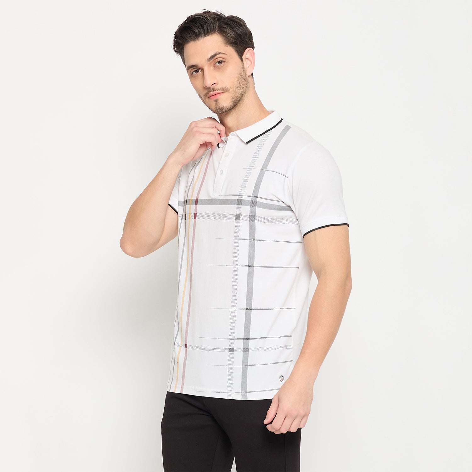 Duke Strardust Men Half Sleeve Cotton T-shirt (LF7139)