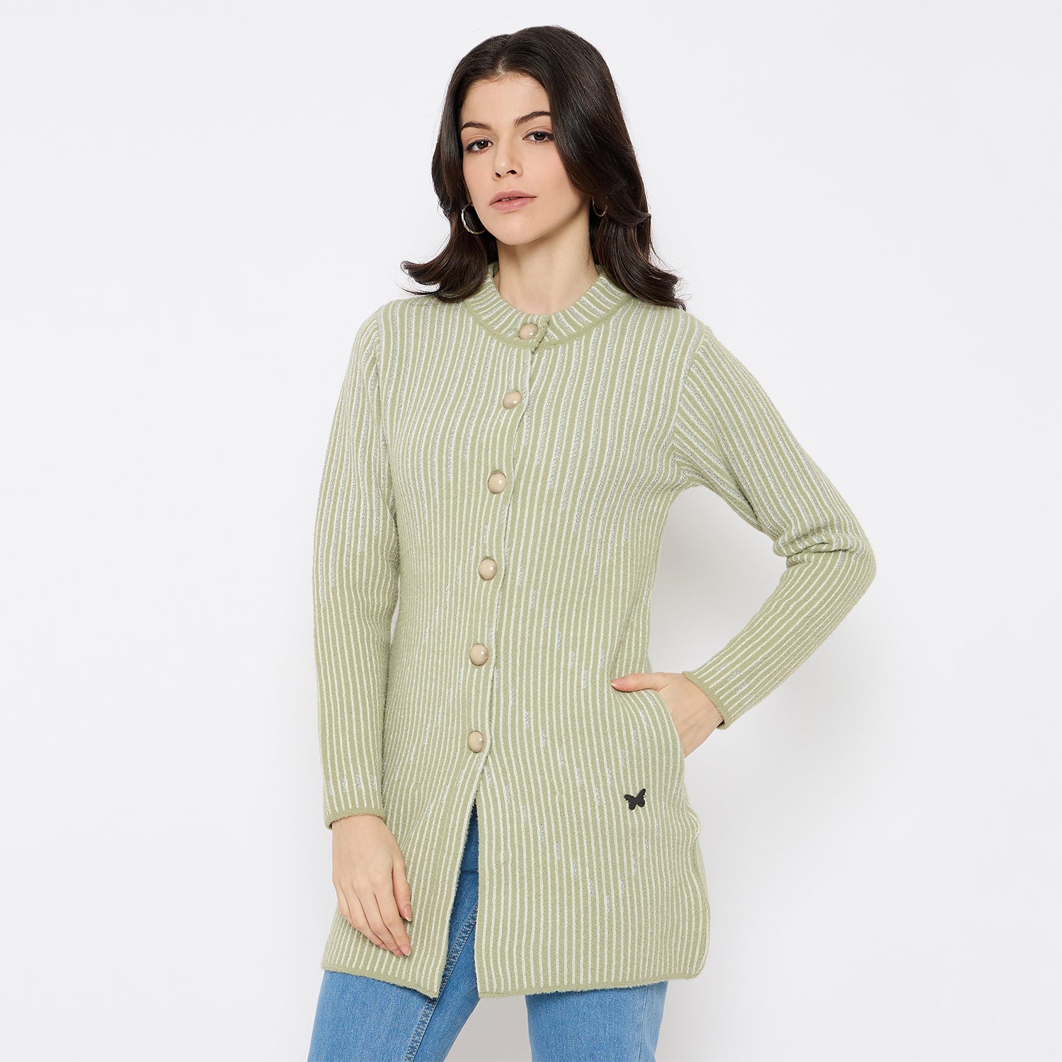 Duke Urban Women Full Sleeve Long Sweater (SDS1214)