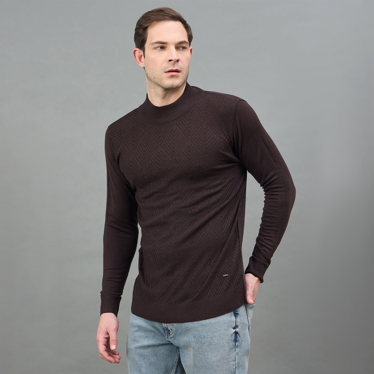 Duke Urban Men Full Sleeve Turtle Neck Sweater (SDS2392)
