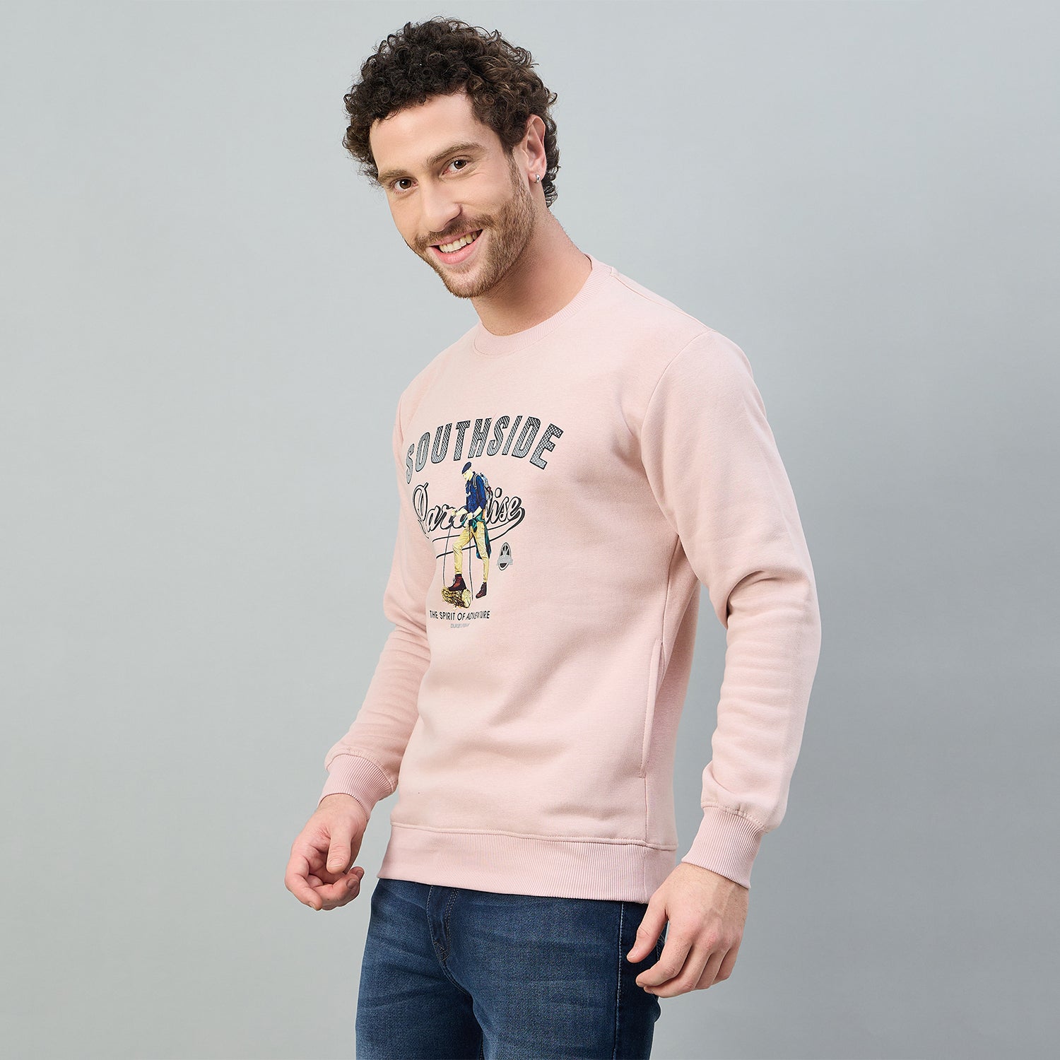 Duke Urban Men Round Neck Regular Sweatshirt (LF6346)
