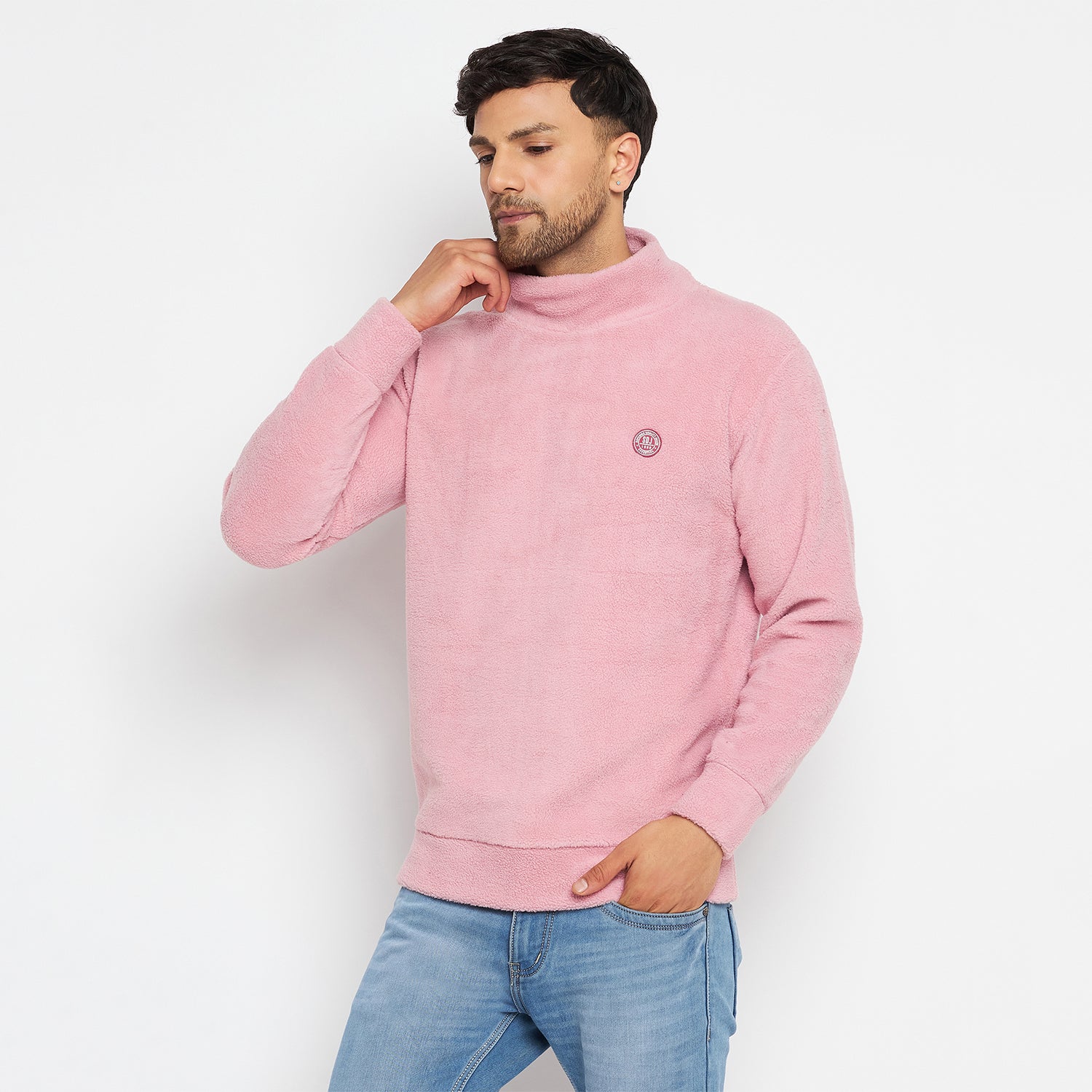 Duke Stardust Men High Neck Sweatshirt (LF6113S)