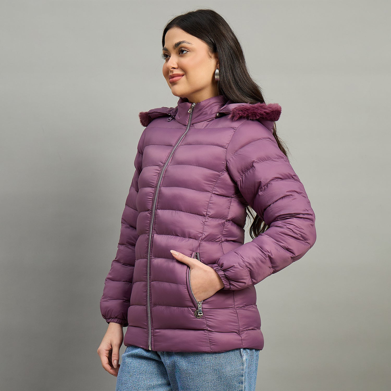 Duke Urban Women Short Style Full Sleeve Hooded Jacket (SDZ4181)