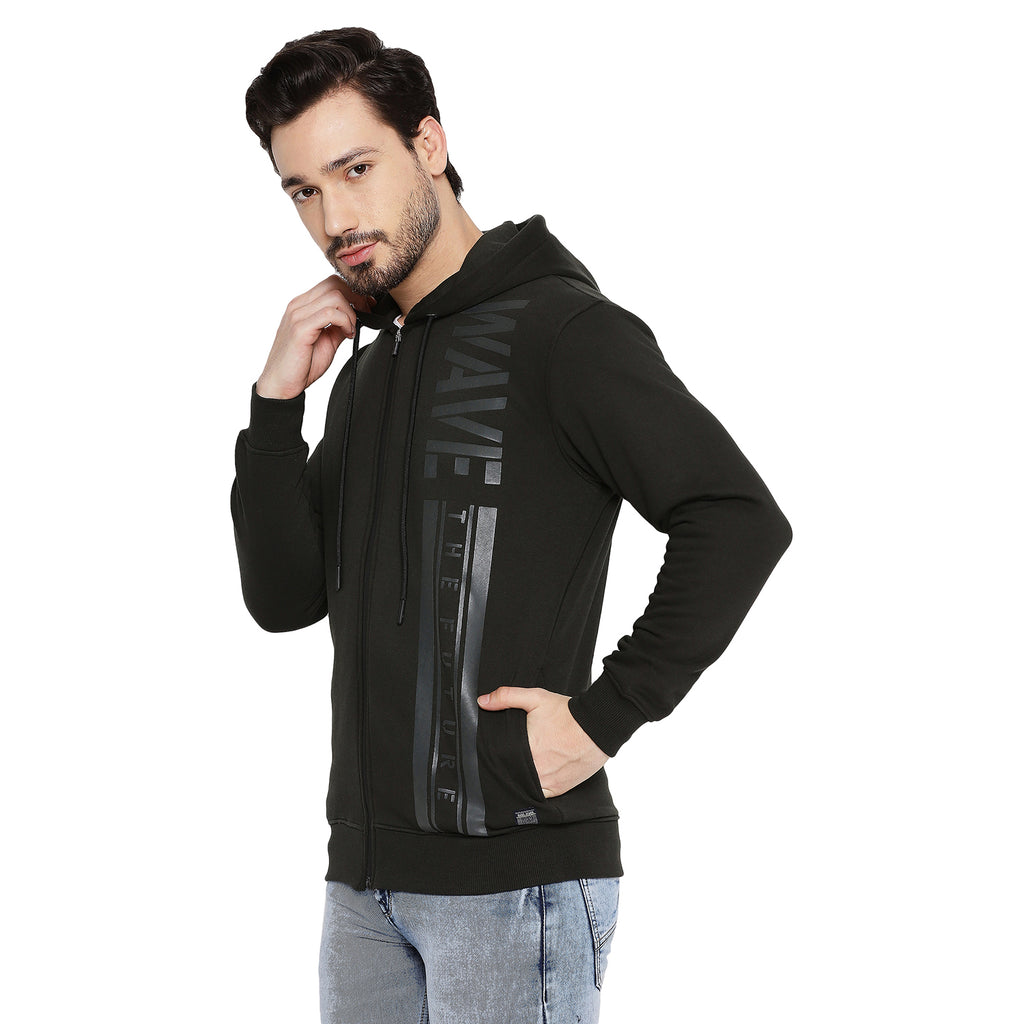 Duke Urban Men Hooded Zipper Sweatshirt (LF6133S)