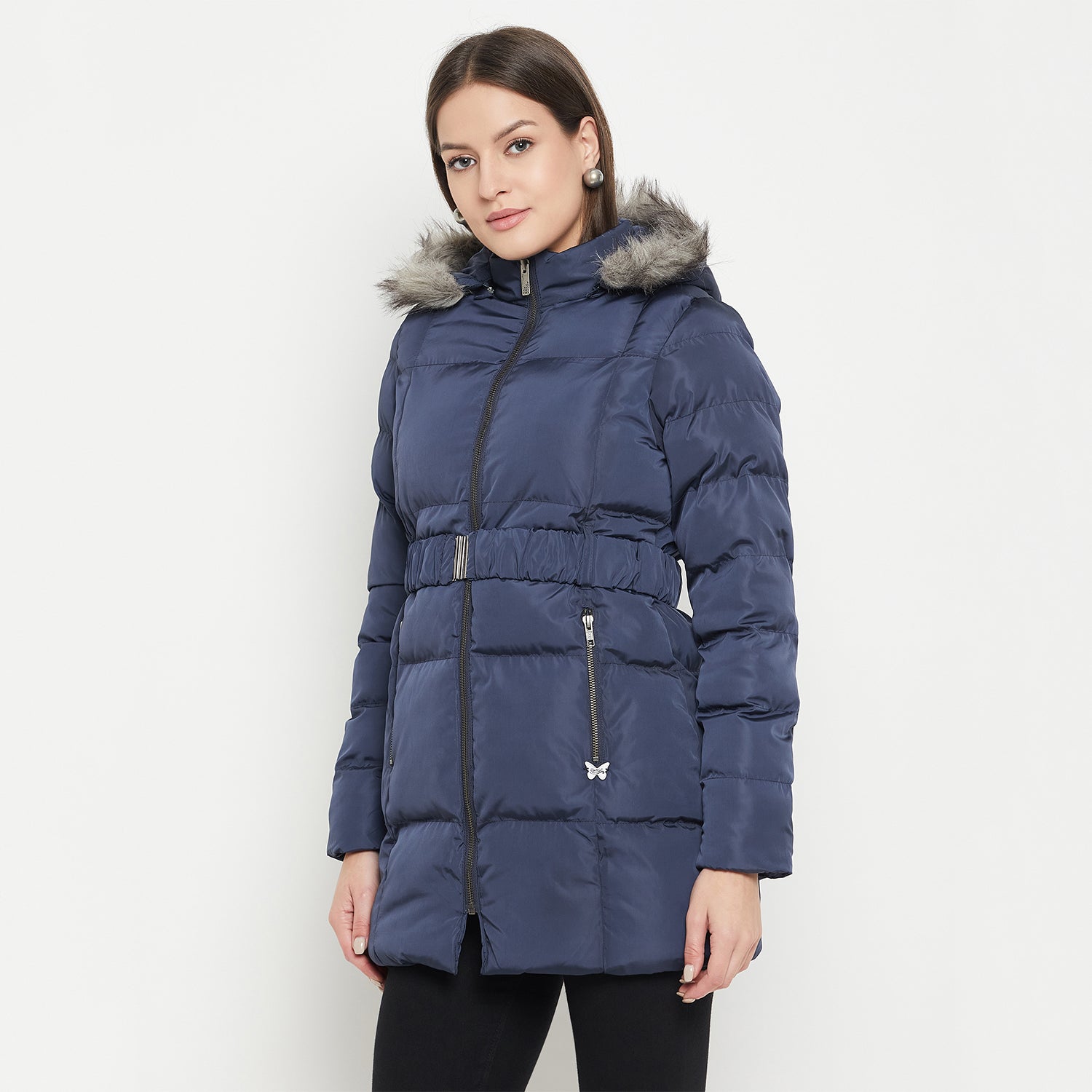 Duke Urban Women Full Sleeve Long Jacket (SDZ4017)
