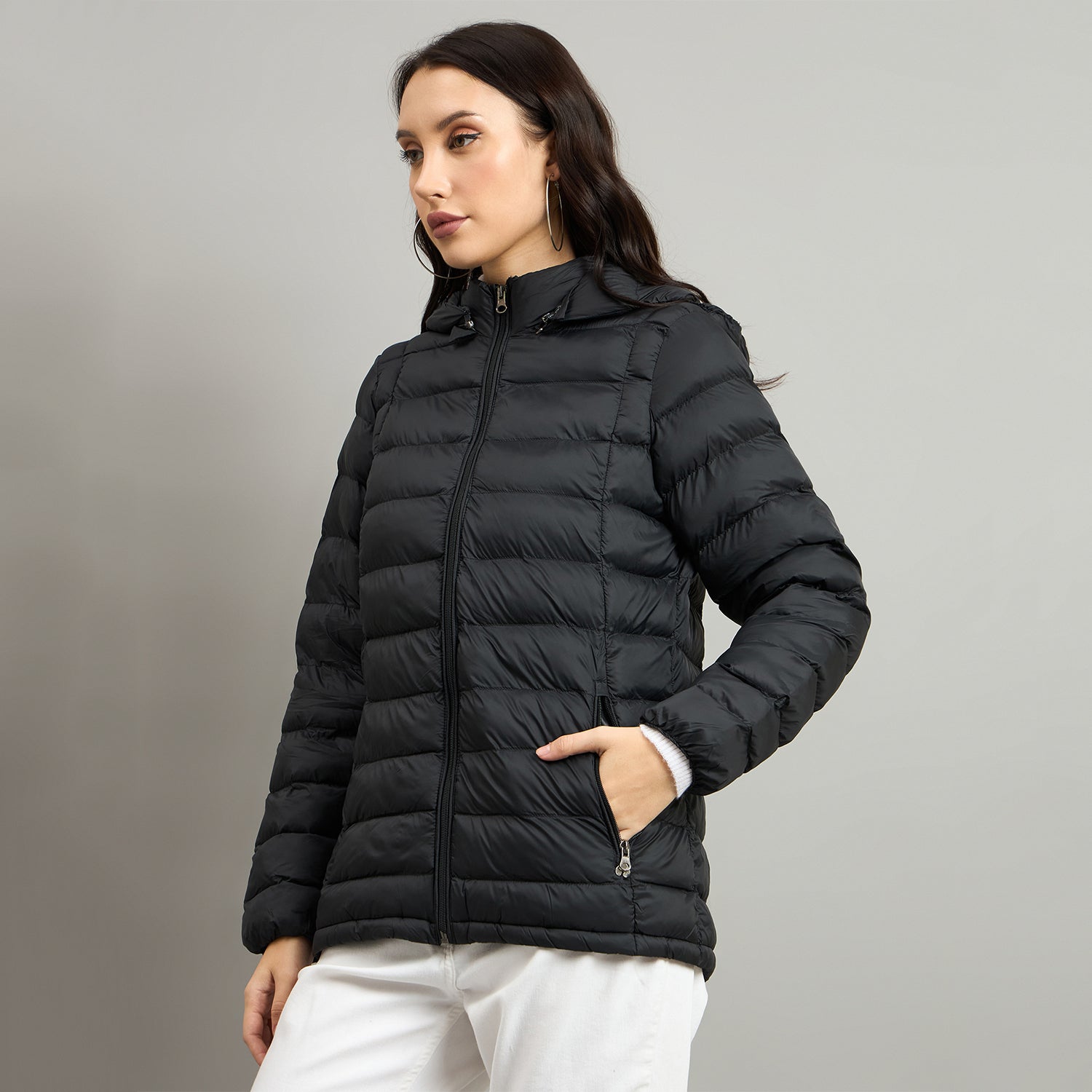 Duke Urban Short Style Hooded Bomber Jacket (SDZ4029N)