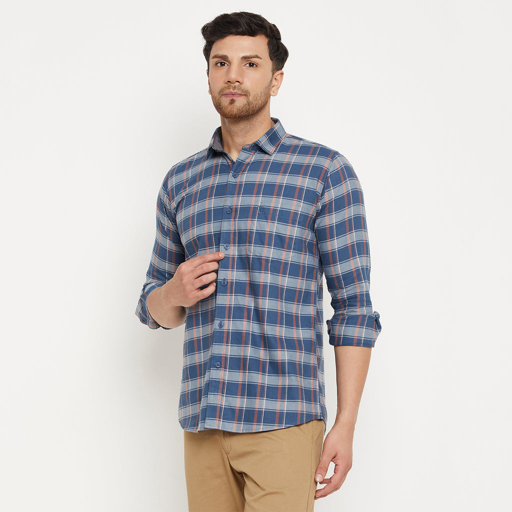 Duke Urban Men Full Sleeve Cotton Shirt (SDO8CKM)