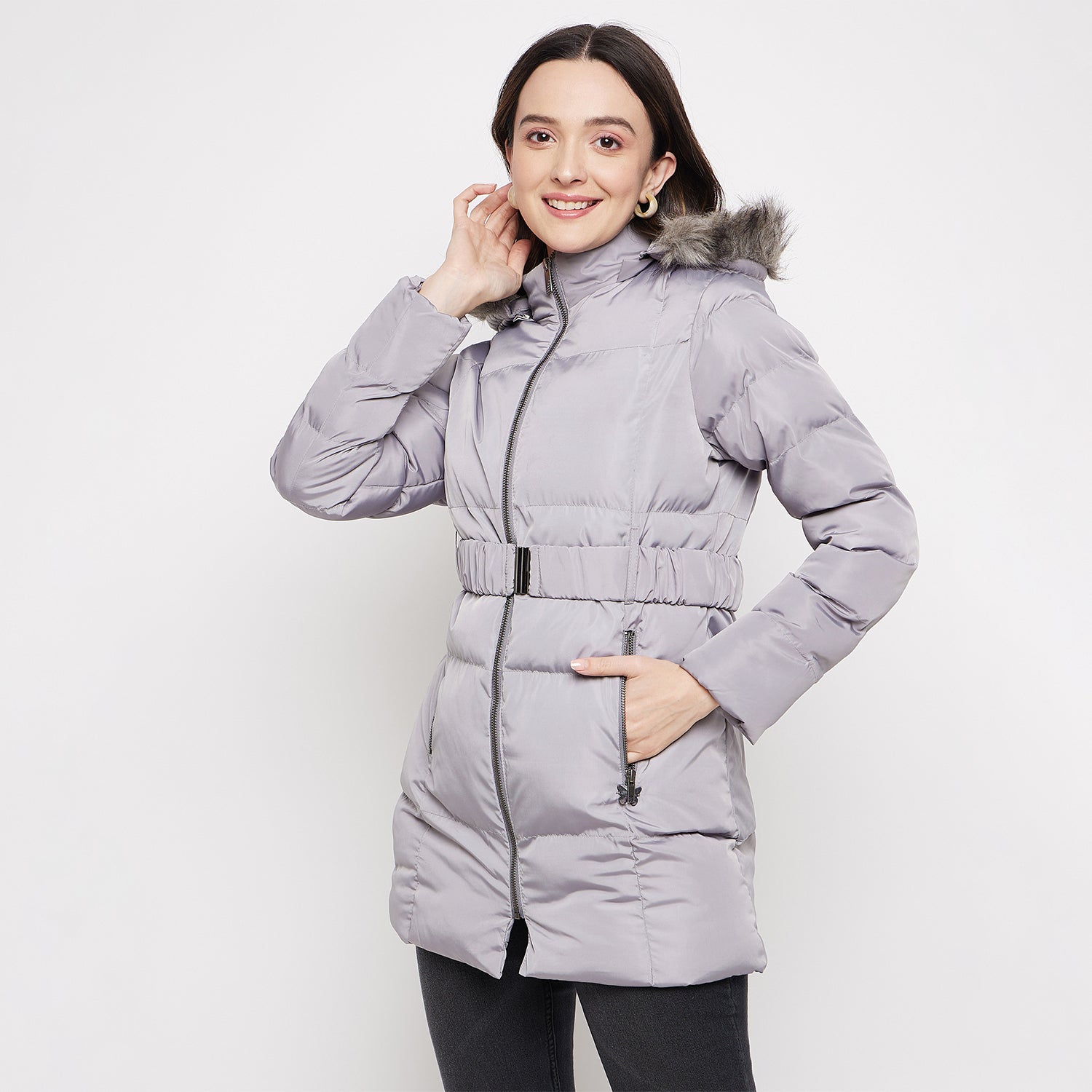Duke Urban Women Full Sleeve Long Jacket (SDZ4017)