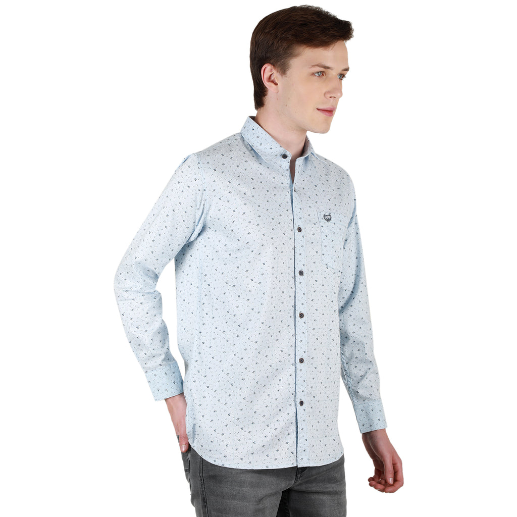 Duke Stardust Men Full Sleeve Cotton Shirt (SDO6PRTK)