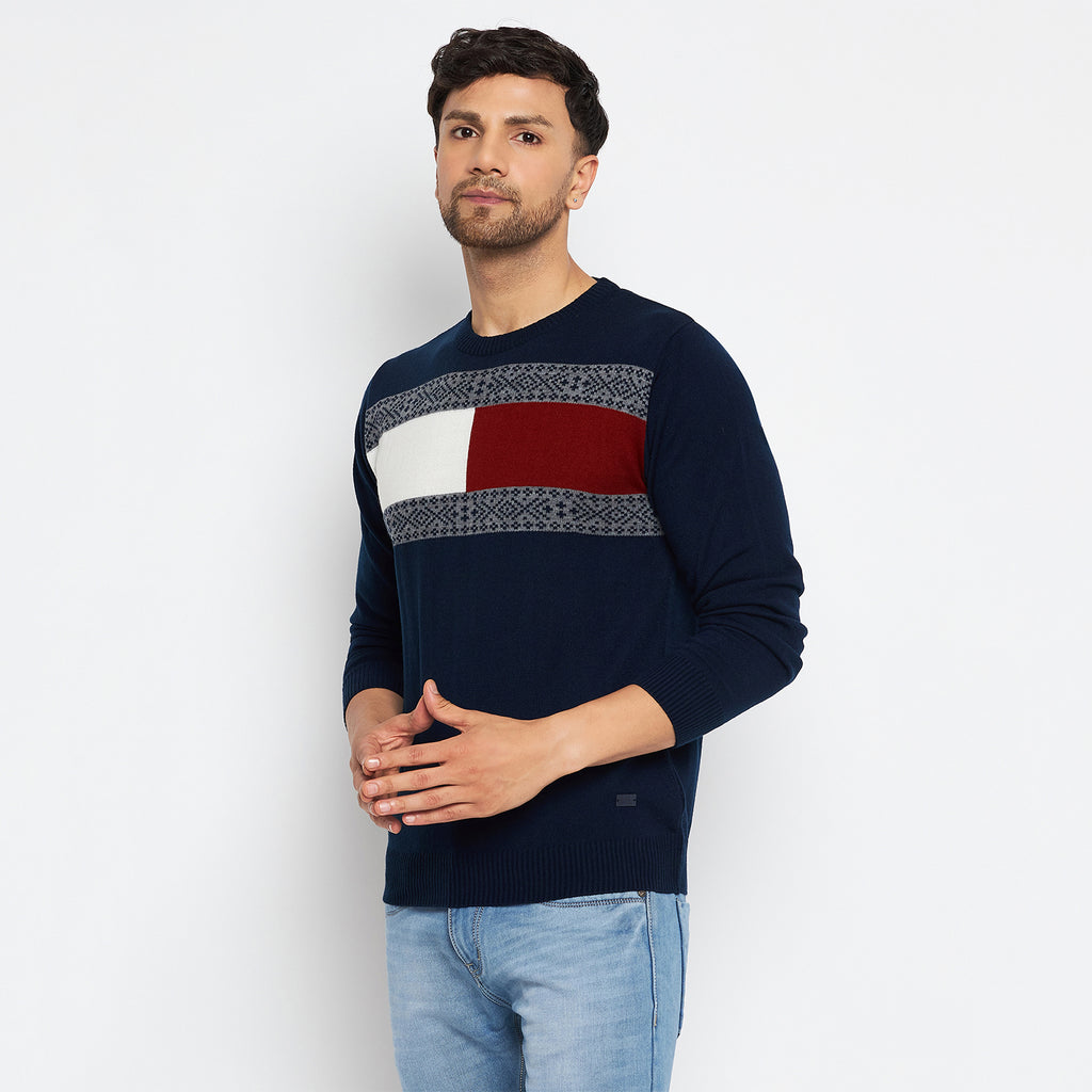 Duke Urban Men Full Sleeve Round Neck Pullover (SDS2024)