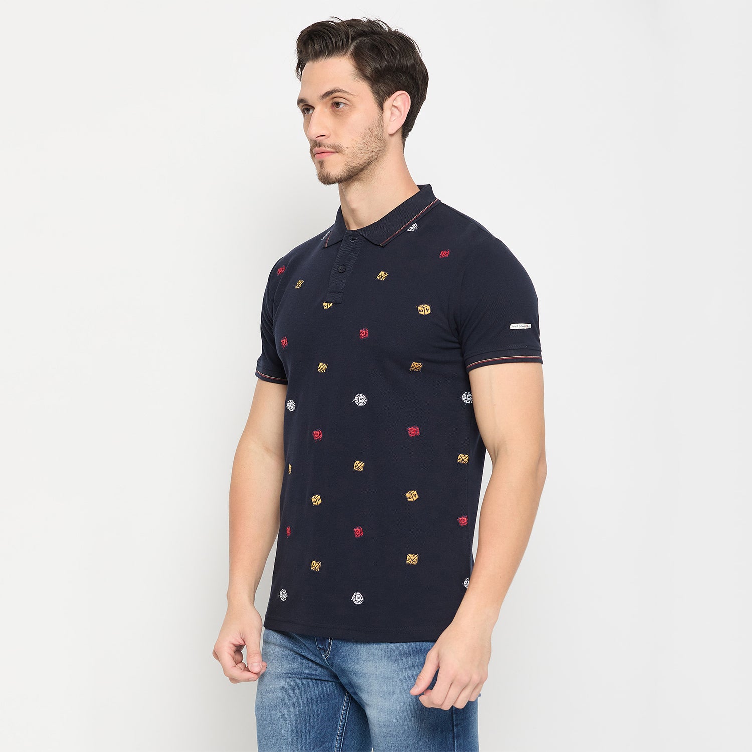Duke Urban Men Half Sleeve Cotton T-shirt (LF7112)
