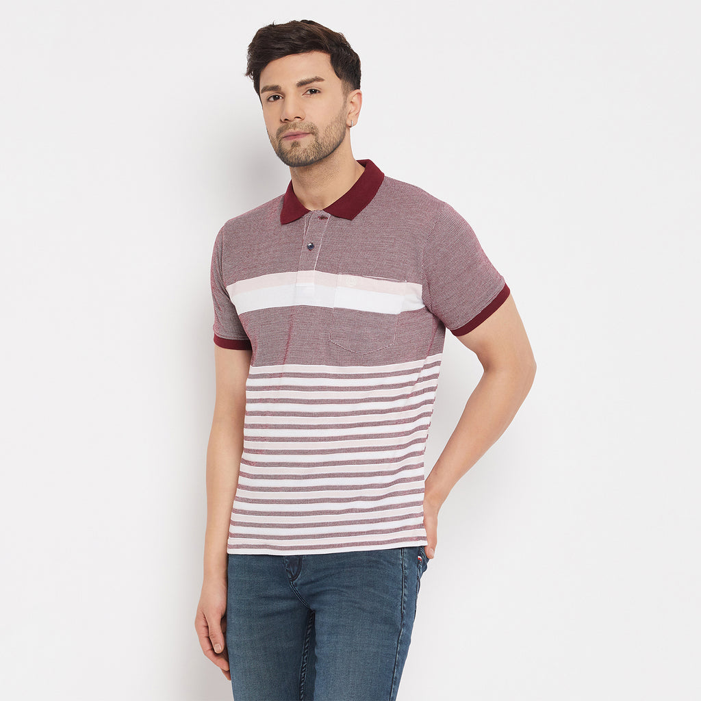Duke Stardust Men Half Sleeve Cotton T-shirt (LF5843)