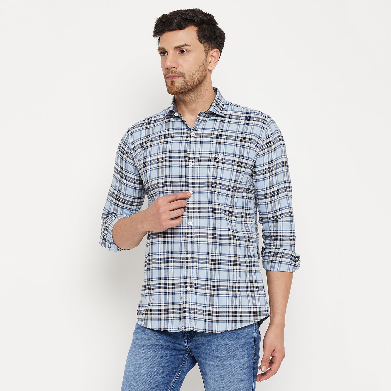Duke Urban Men Full Sleeve Cotton Shirt (SDO8CKK)