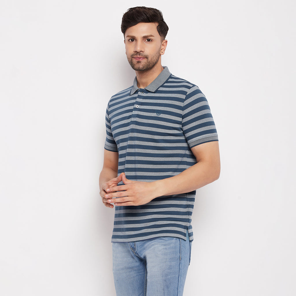 Duke Stardust Men Half Sleeve Cotton T-shirt (LF5801)
