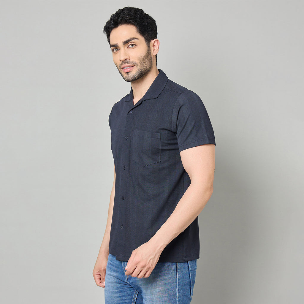 Duke Urban Men Half Sleeve Cotton Shirt (LF7762)