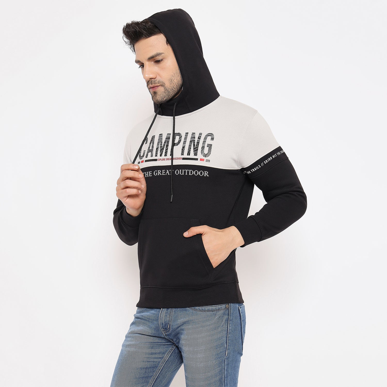 Duke Urban Men Hooded Sweatshirt (LF6258)