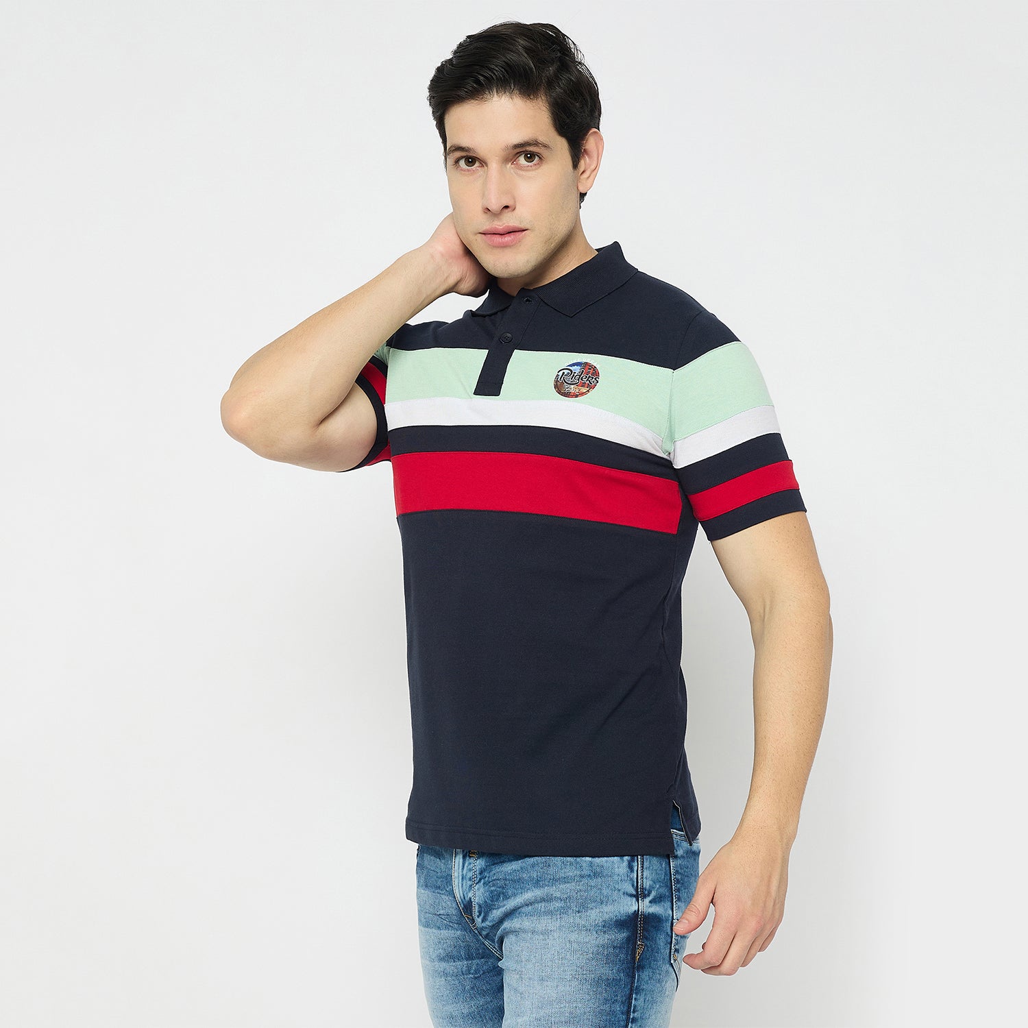 Duke Urban Men Half Sleeve Cotton Polo Tshirt (LF7396)