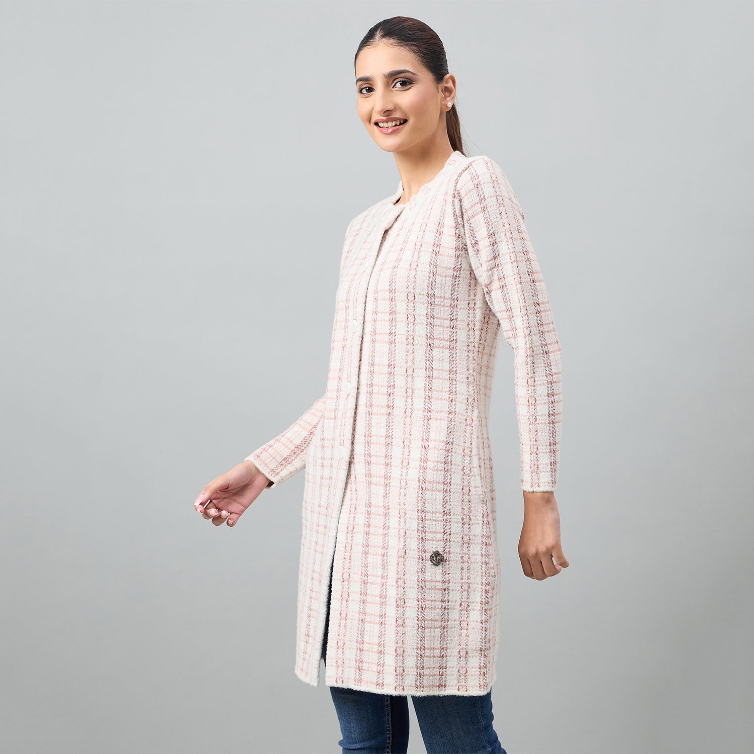 Duke Urban Women Long Coat Regular Sweater (SDS1316)