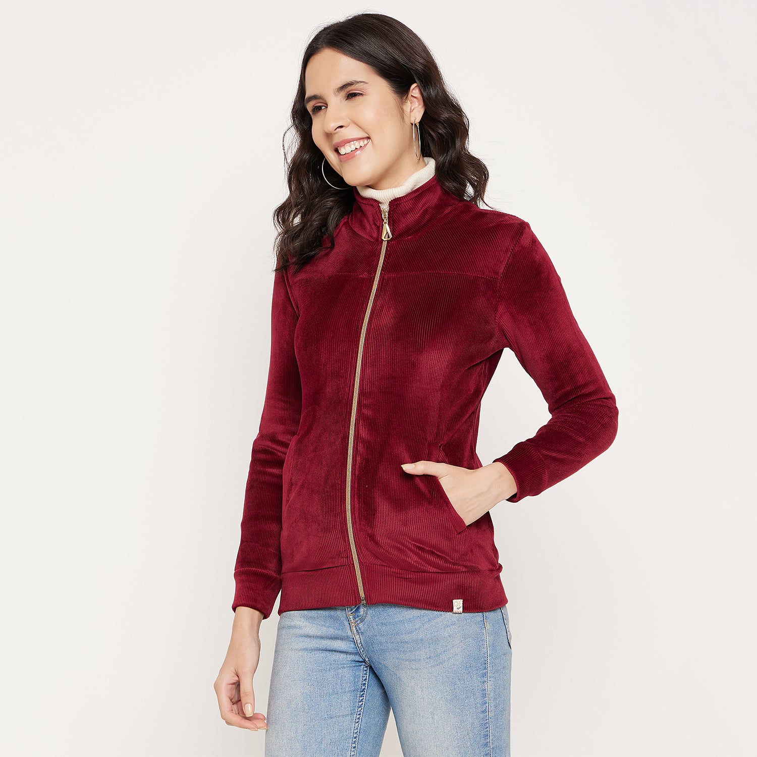 Duke Urban Women Zipper Sweatshirt (LFX923)