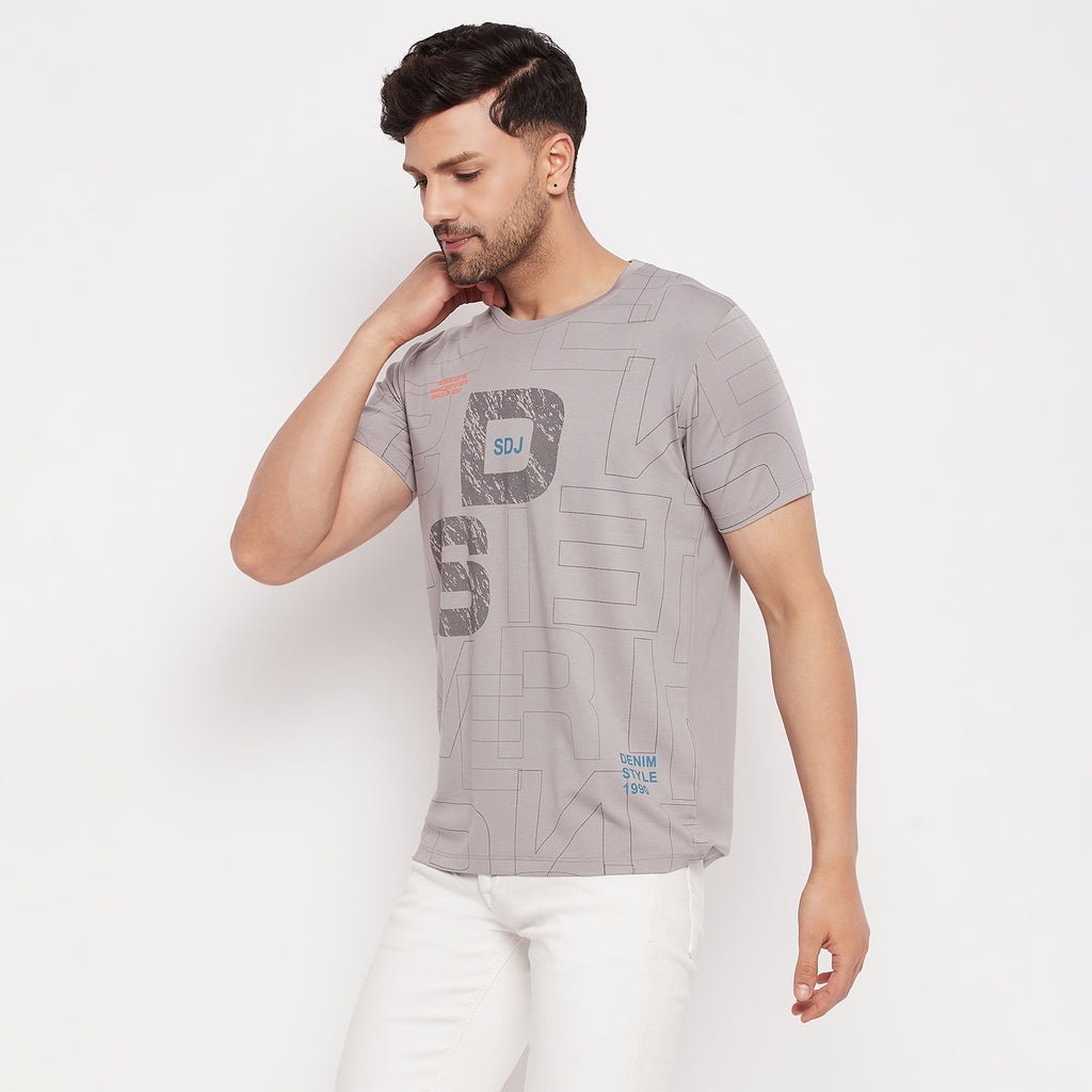 Duke Stardust Men Round Neck Half Sleeve Cotton T-shirt (LF5756)