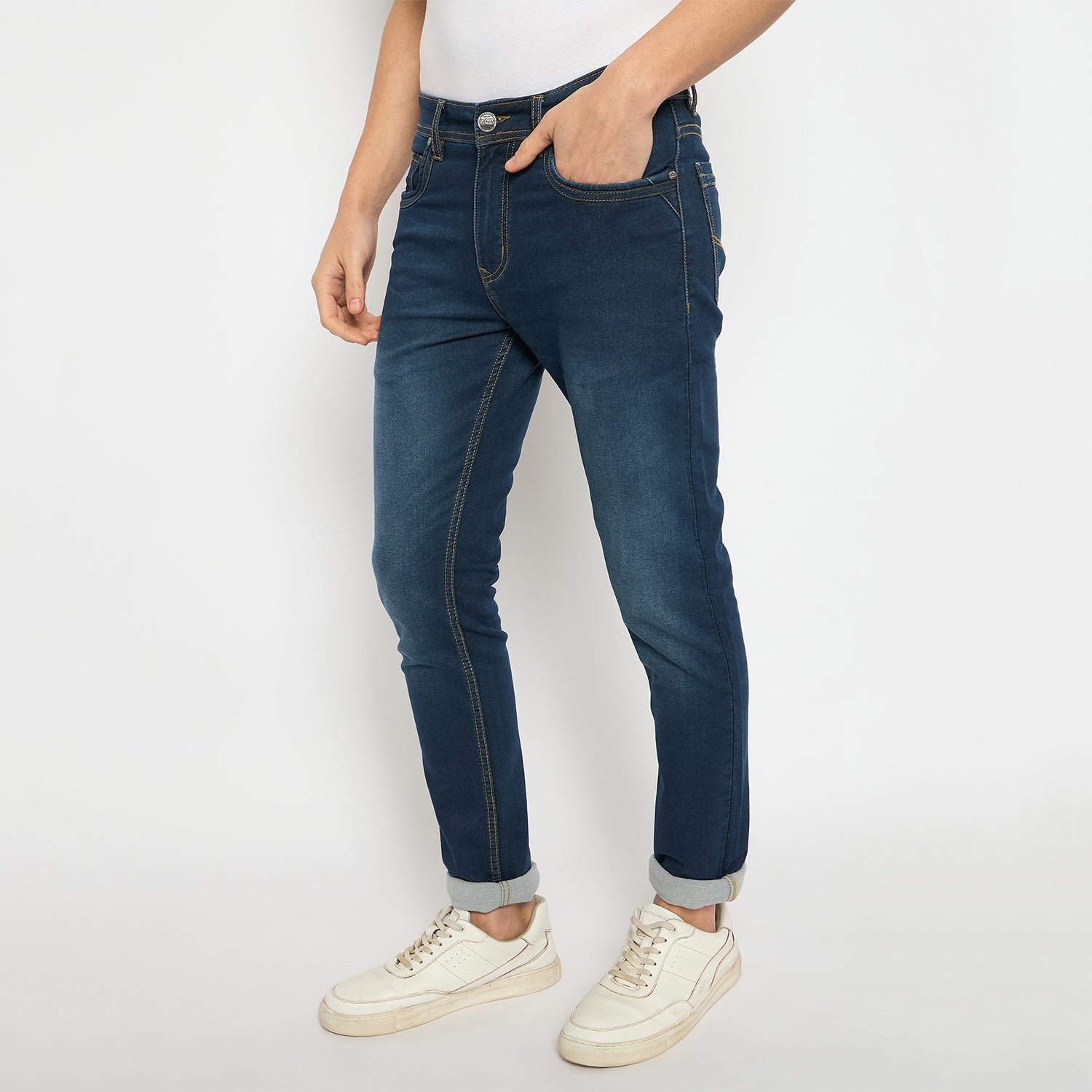 Duke Urban Men Slim Fit Stretchable Jeans (SDD5542)