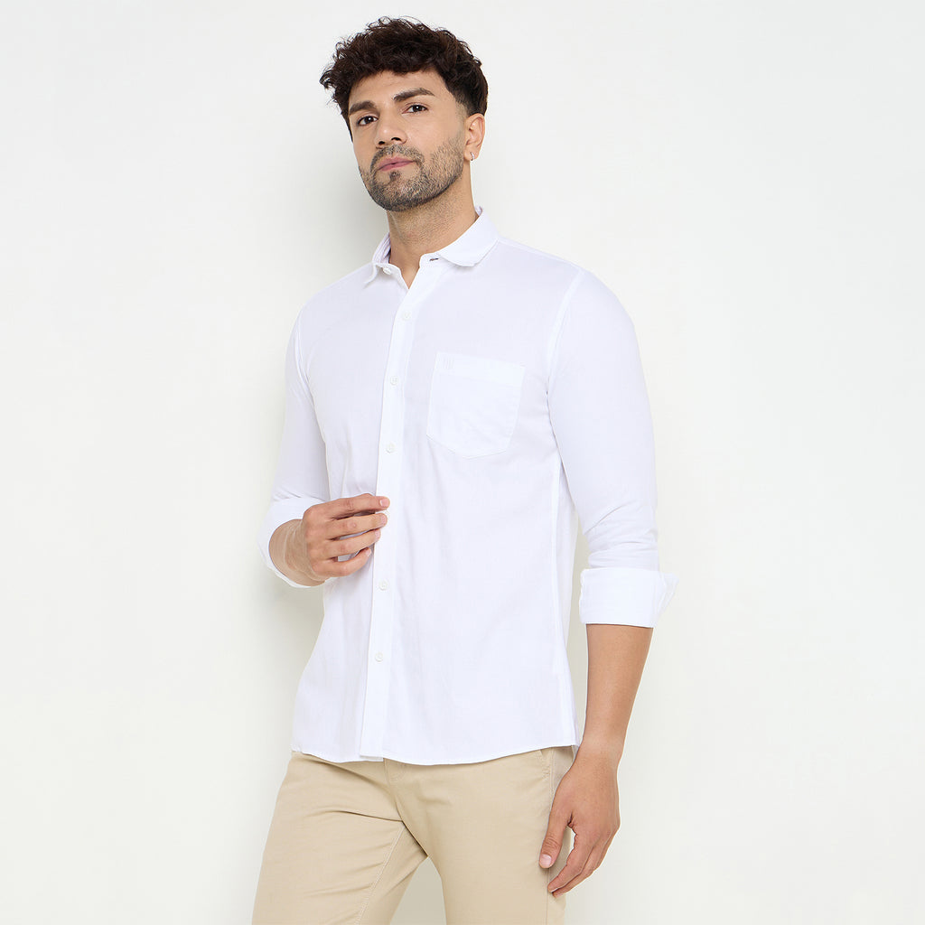 Duke Urban Men Full Sleeve Cotton Shirt (SDO8PLDA)