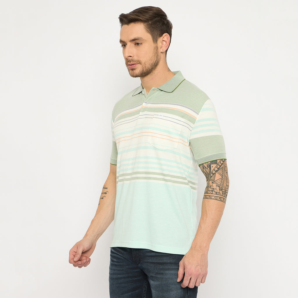 Duke Urban Men Half Sleeve Cotton Tshirt (LF7393)