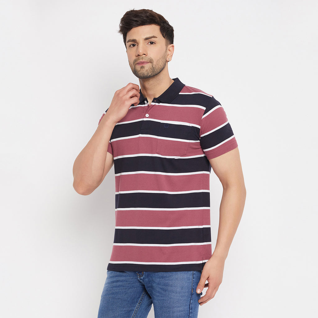 Duke Stardust Men Half Sleeve Cotton T-shirt (MLF1117)