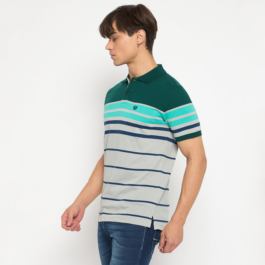 Duke Strardust Men Half Sleeve Cotton T-shirt (LF5878)