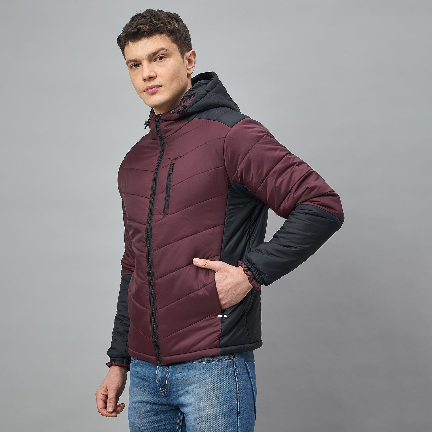 Duke Urban Men Full Sleeve Hooded Jacket (SDZ2329)