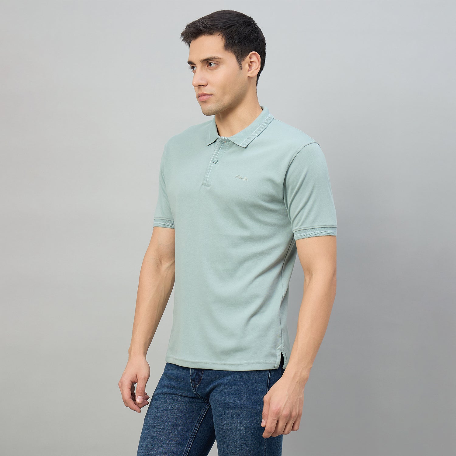 Duke Men Half Sleeve Cotton Regualr Fit Casual T-shirt (LF7888)