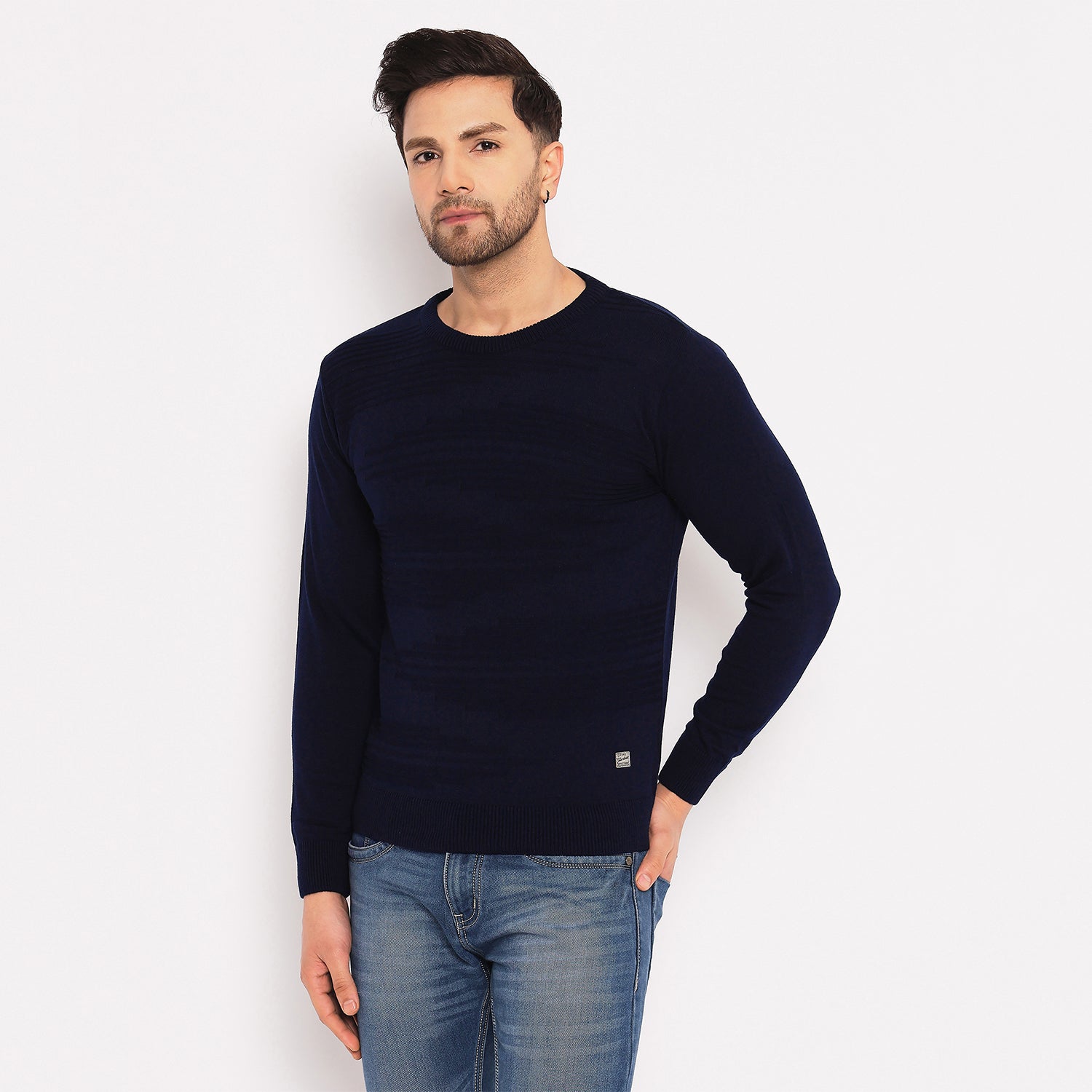 Duke Urban Men Full Sleeve Round Neck Pullover (SDS8085)