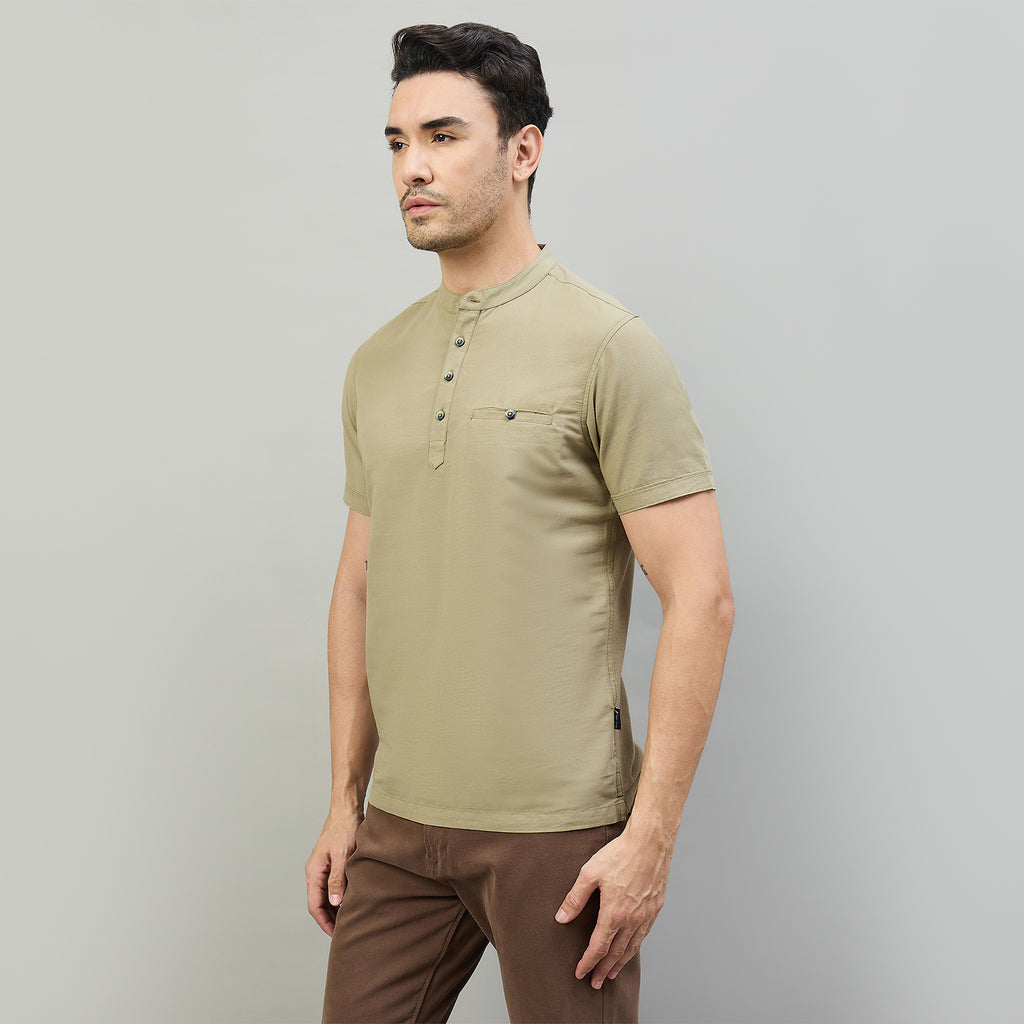 Duke Urban Men Half Sleeve Cotton Smart Fit Casual T-shirt (LF7901)