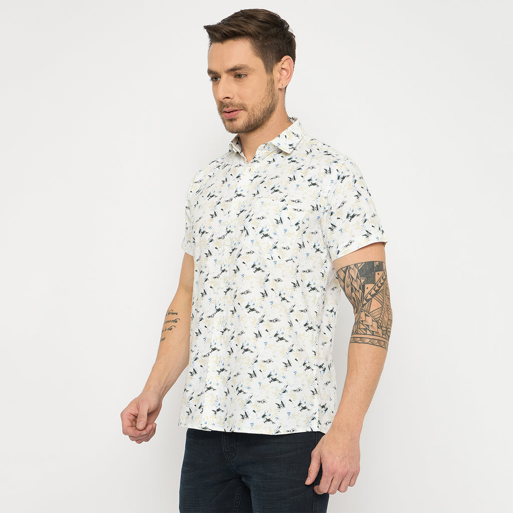 Duke Urban Men Half Sleeve Cotton Shirt (SDO4PRM)