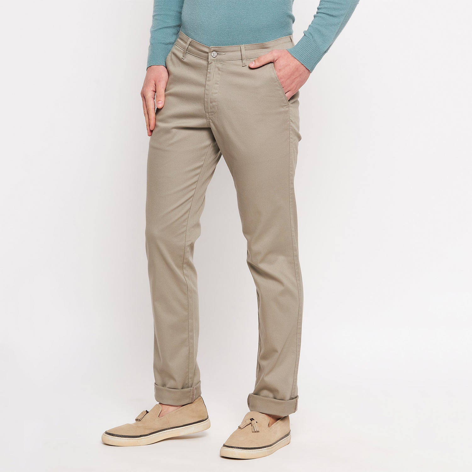 Duke Urban Men Slim Fit Trousers (SDT4584)