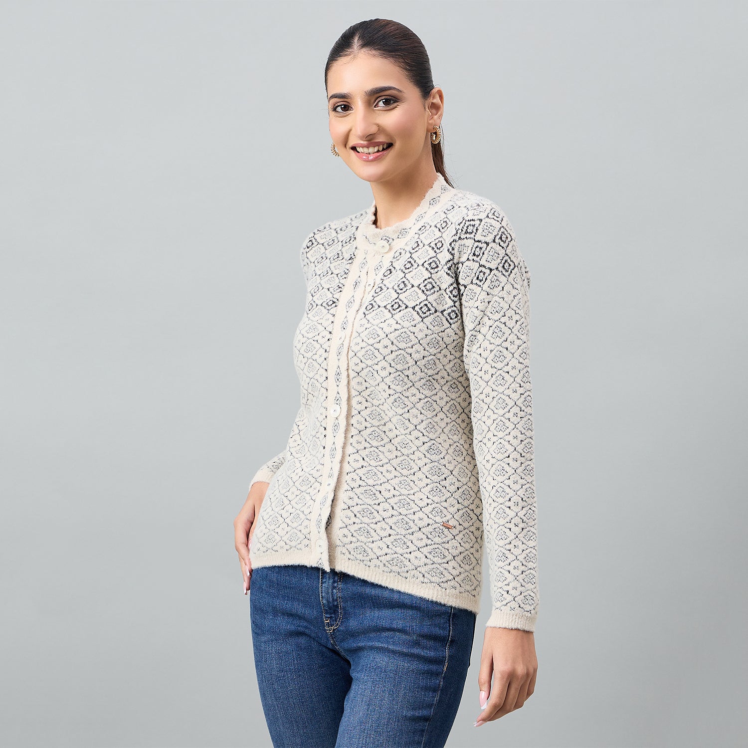 Duke Urban Women Front Open Short Sweater (SDS1298)