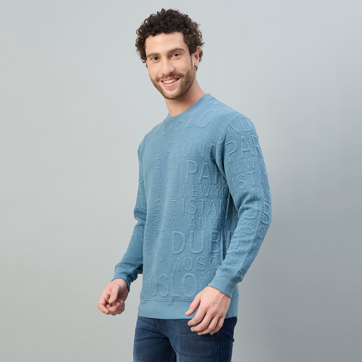 Duke Urban Men Round Neck Regular Sweatshirt (LF6384)