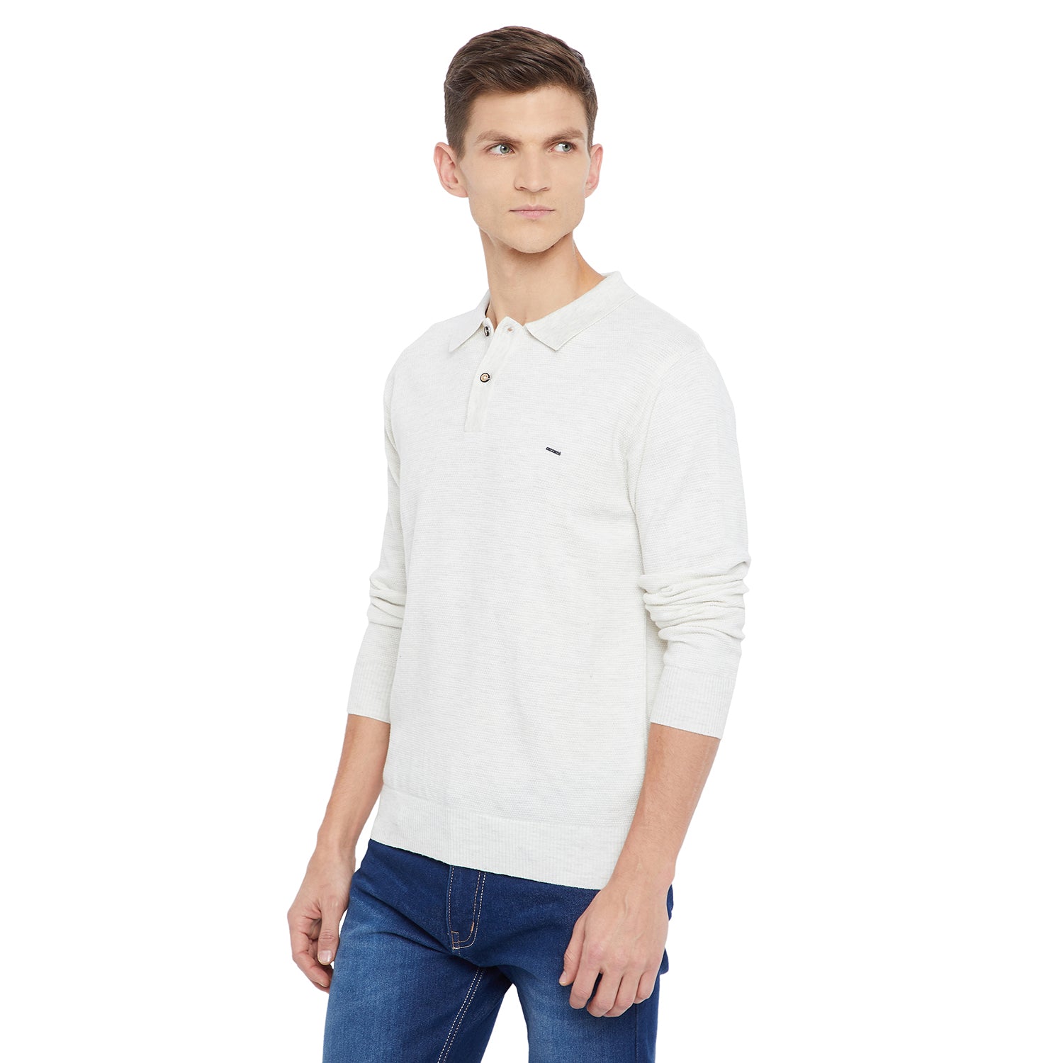 Duke Urban Men Collared Neck Full Sleeve Sweater (SDS711)