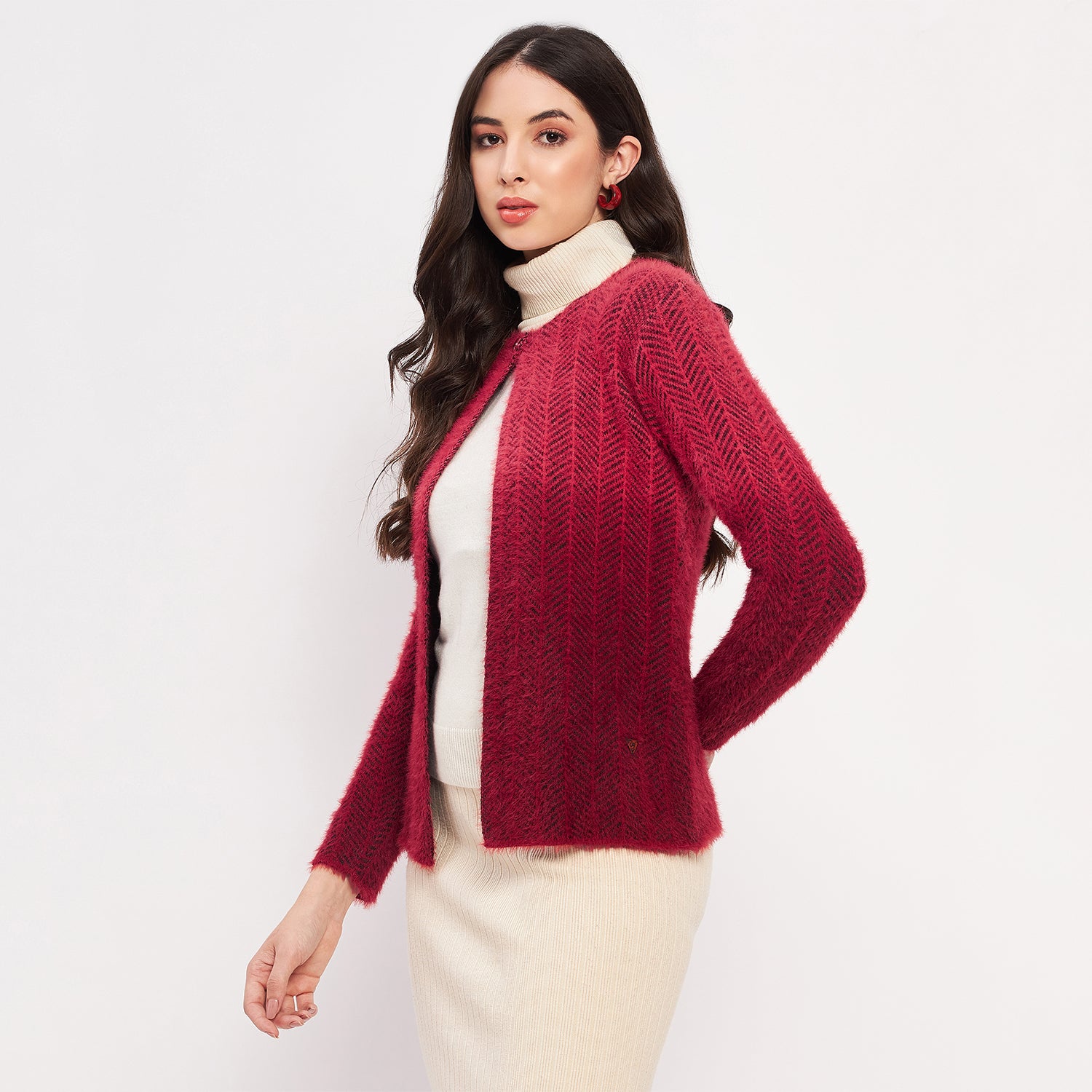 Duke Stardust Women Full Sleeve Cardigan (SDS1044)
