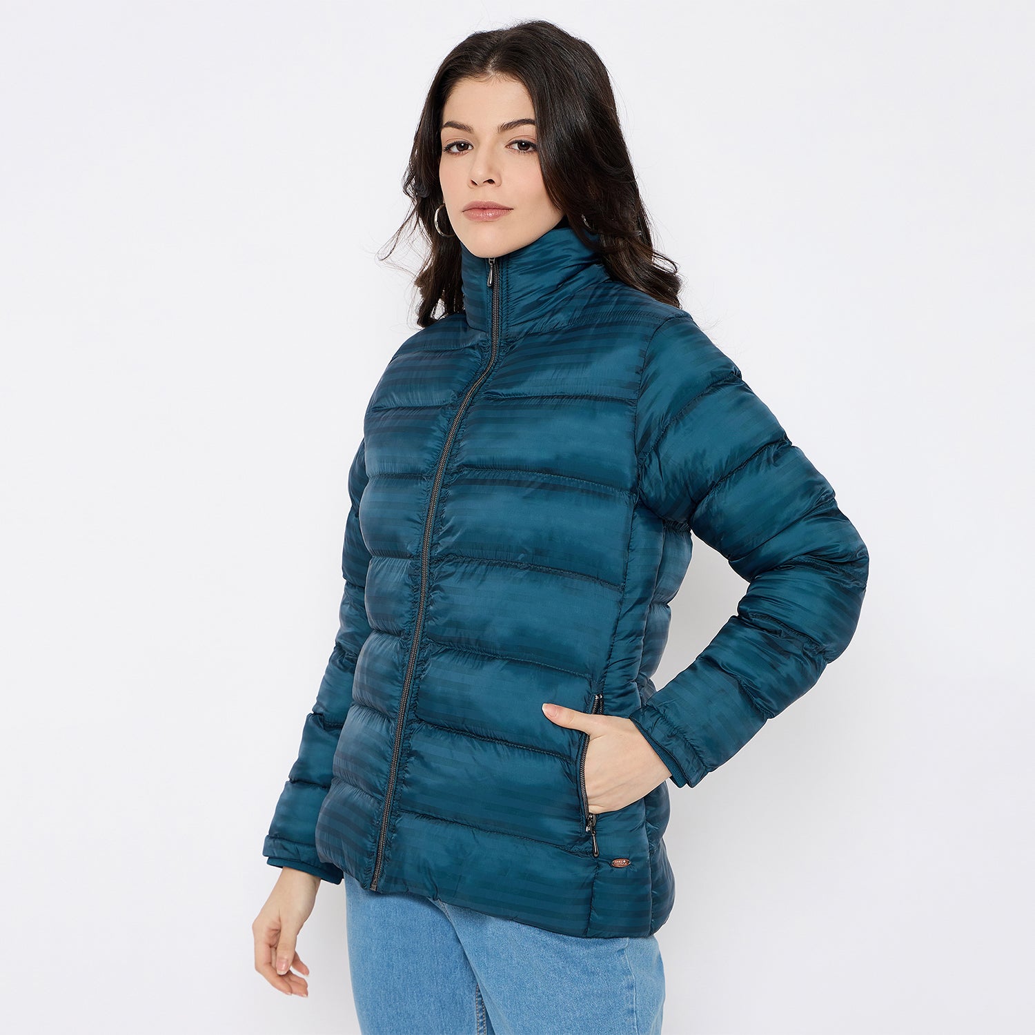 Duke Urban Women Full Sleeve Padded Jacket (SDZ4116)