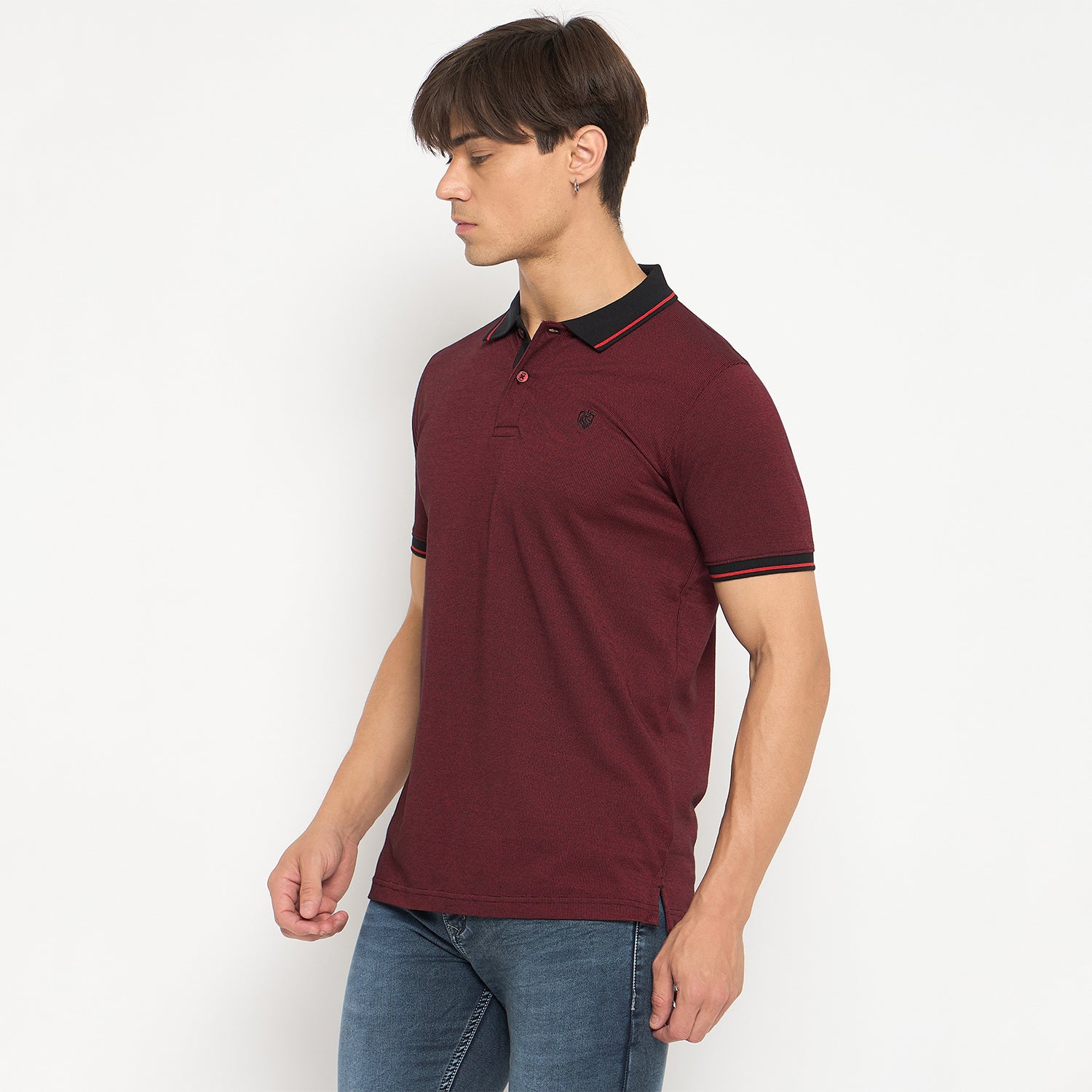 Duke Urban Men Half Sleeve Cotton T-shirt (LF7254)