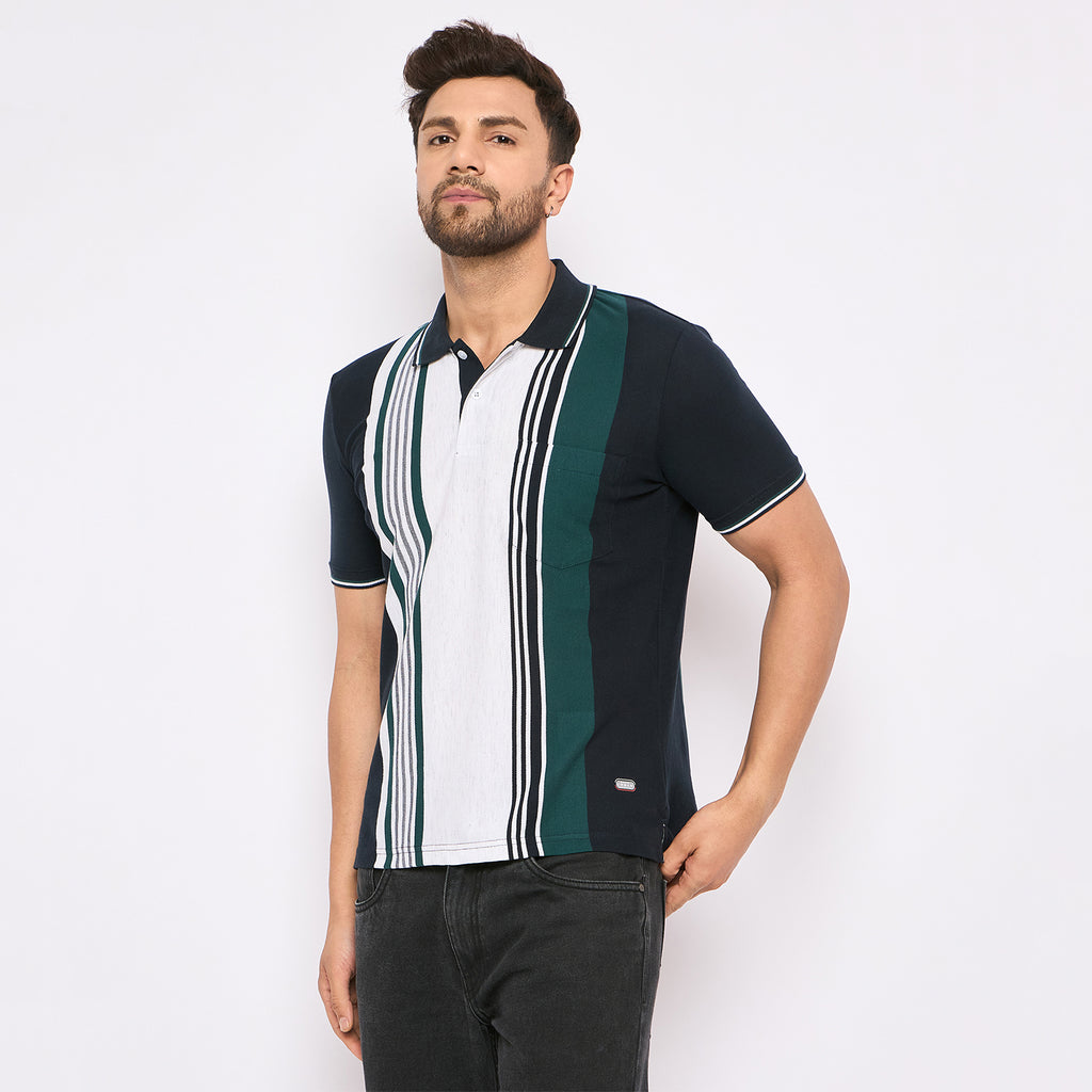 Duke Stardust Men Half Sleeve Cotton T-shirt (LF7268S)