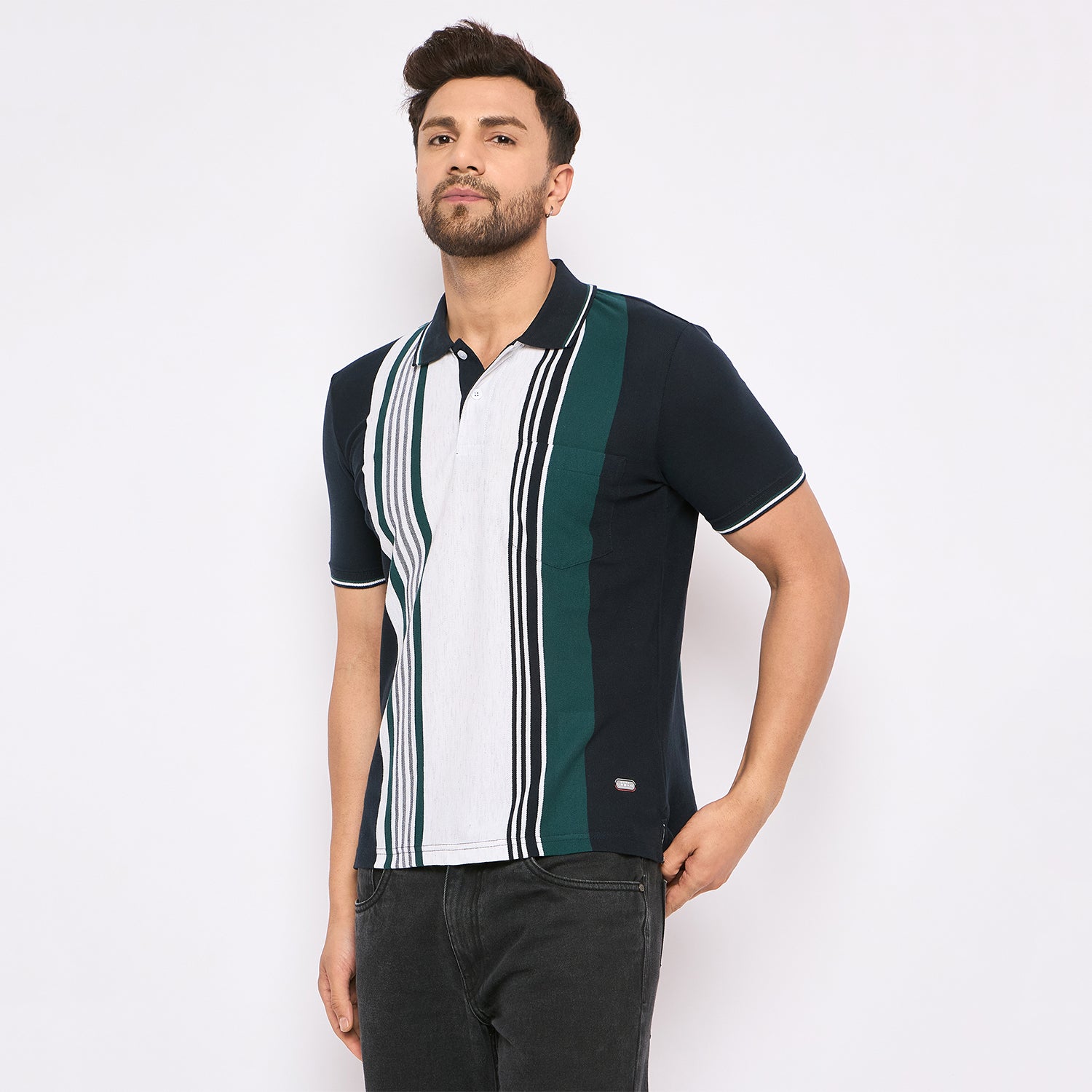Duke Stardust Men Half Sleeve Cotton T-shirt (LF7268S)
