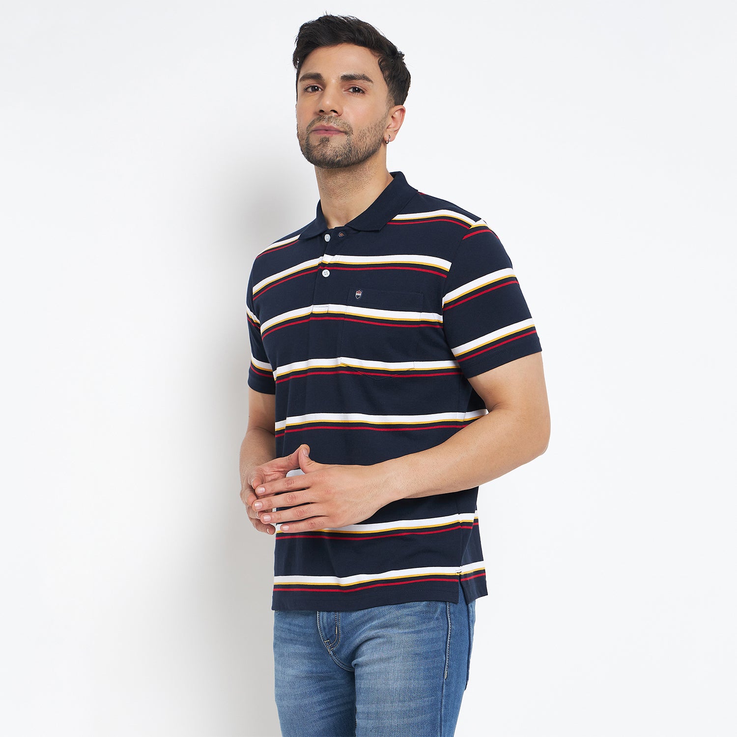 Duke Urban Men Half Sleeve Cotton T-shirt (MLF1121)