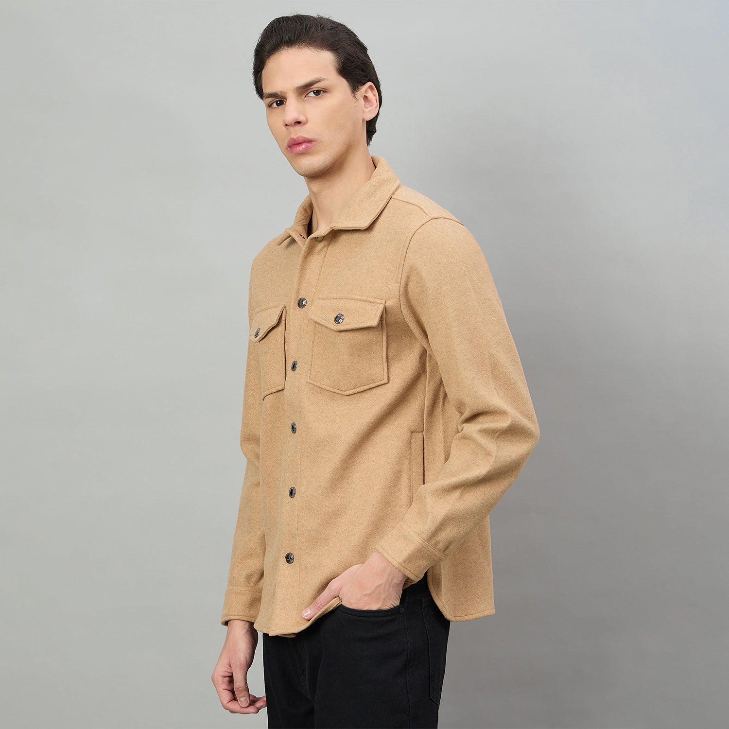 Duke Urban Men Full Sleeve Collared Neck Regular Jacket (SDZ1835)