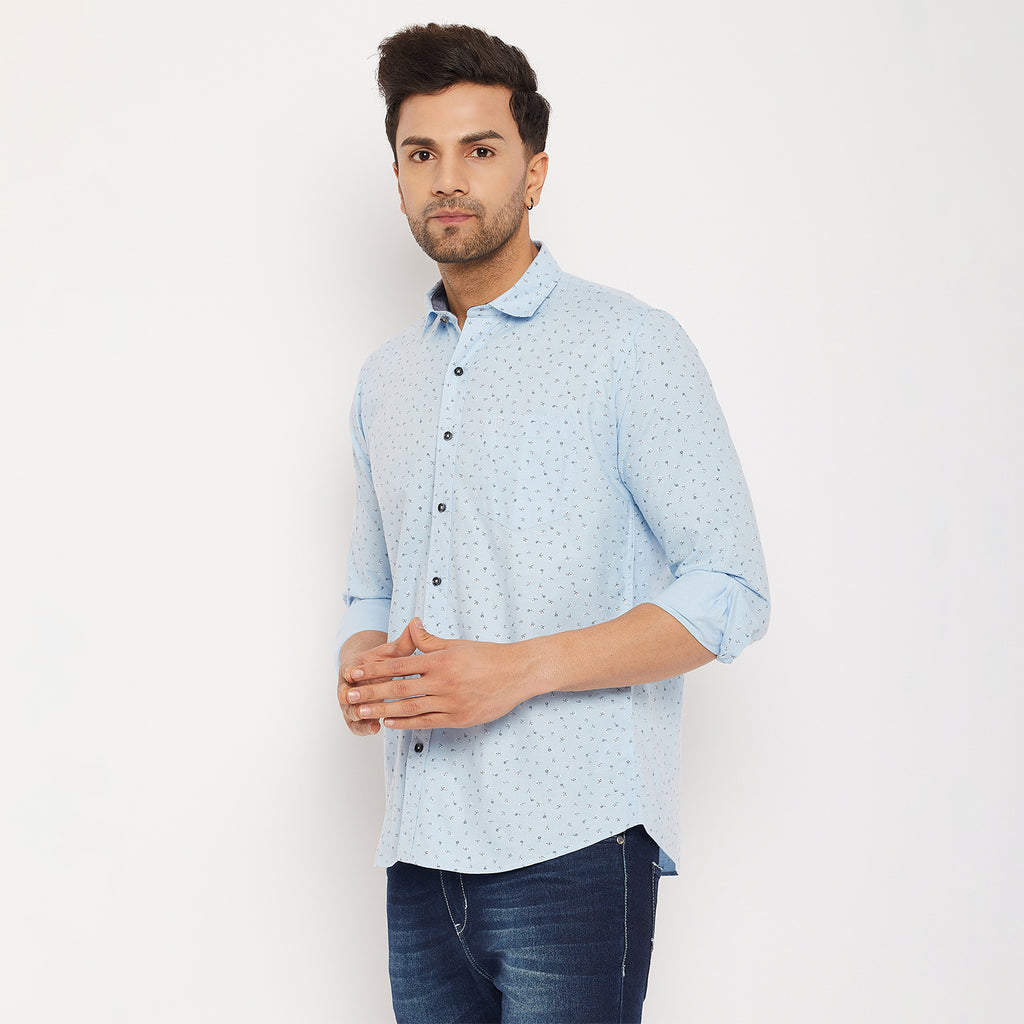 Duke Men Stardust Cotton Full Sleeve Shirt (SDO8PRO)