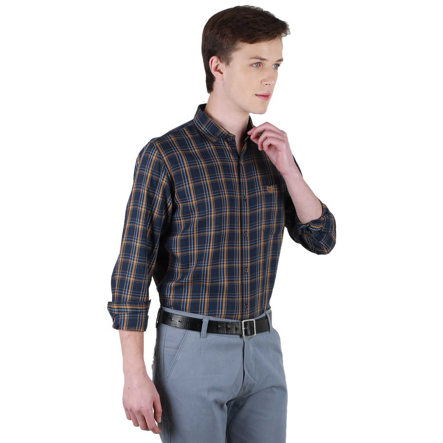 Duke Stardust Men Full Sleeve Cotton Shirt (SDO6CKIA)