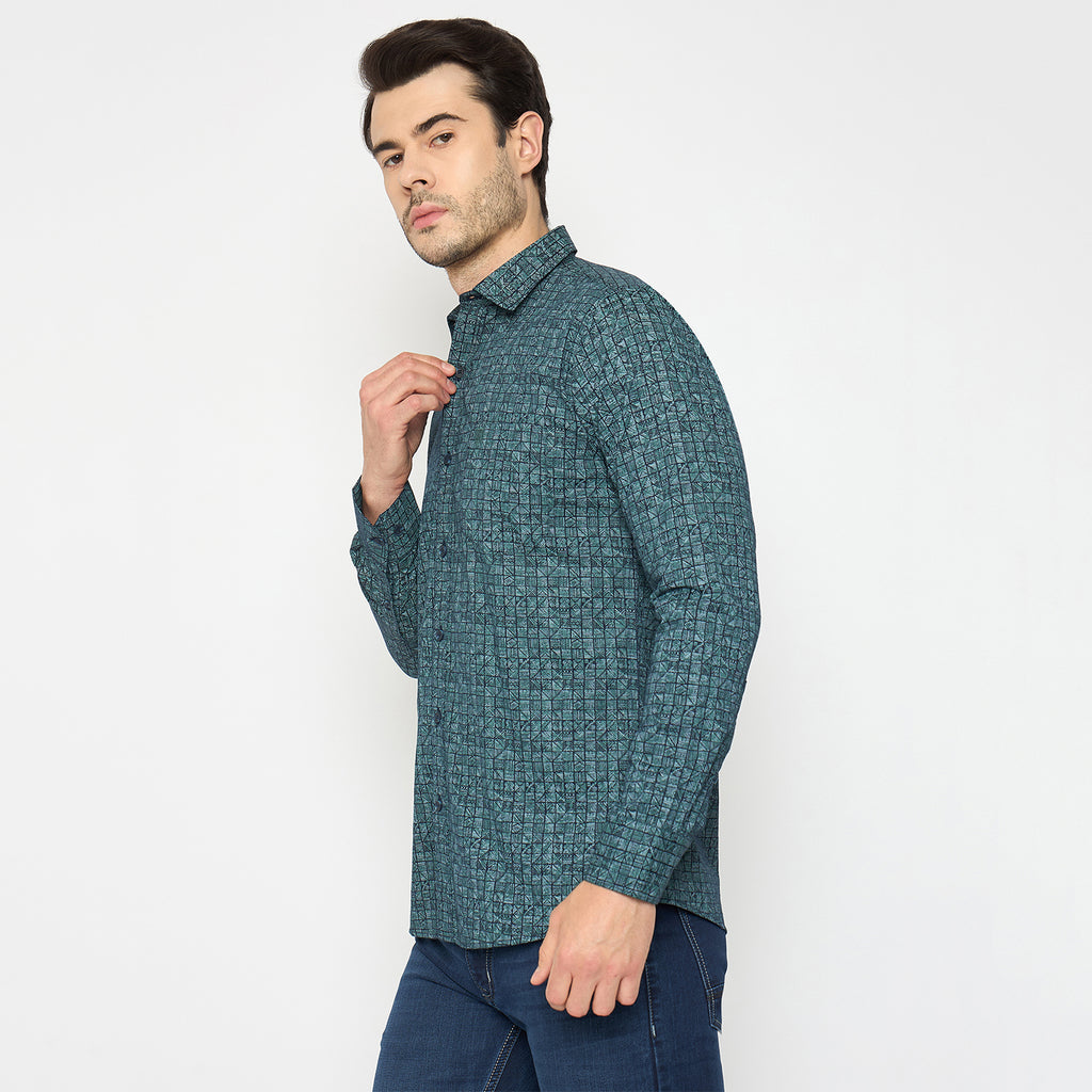 Duke Urban Men Full Sleeve Cotton Shirt (SDO8PRAL)