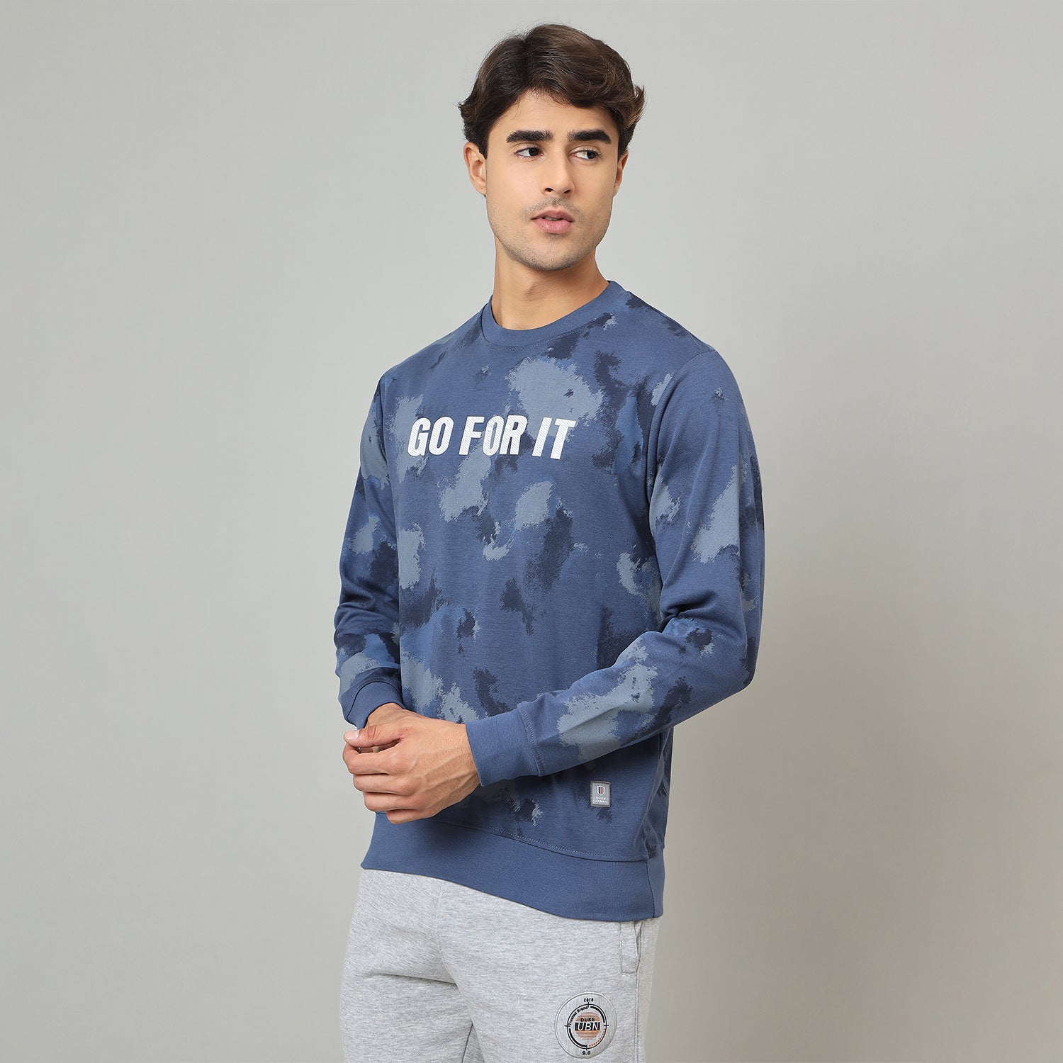 Duke Urban Men Full Sleeve Round Neck Sweatshirt (LF6389)