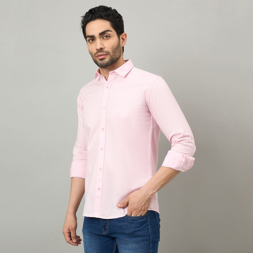 Duke Urban Men Full Sleeve Cotton Shirt (SDO8PLOB)