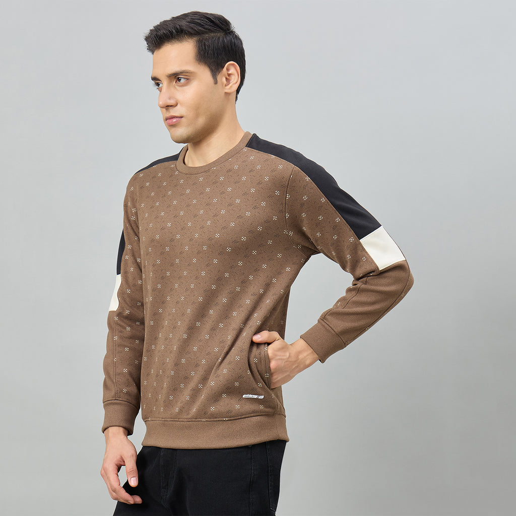 Duke Men Full Sleeve Round Neck Regular Sweatshirt (LF6474)